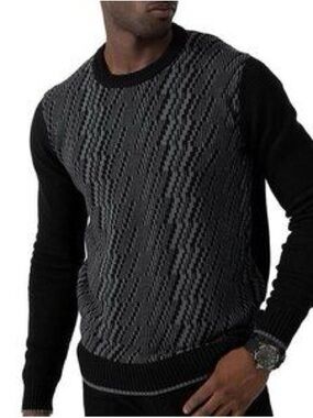 Sean John men’s cotton sweater vintage style retro